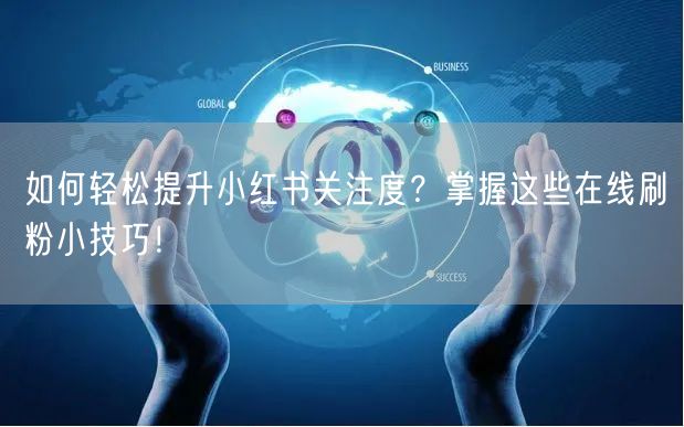 如何轻松提升小红书关注度?掌握这些在线刷粉小技巧!